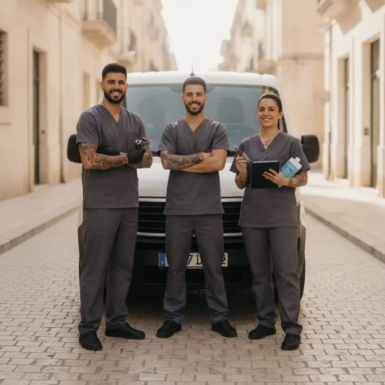 Tatuatore team a Modica